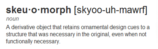 skeomorphic