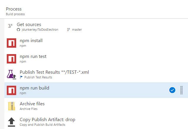 VSTS Build Process