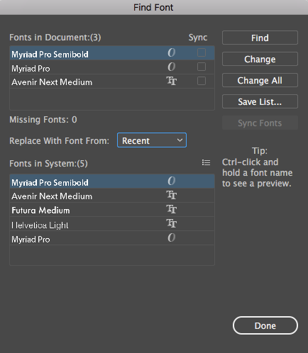 Illustrator find font Illustrator find font